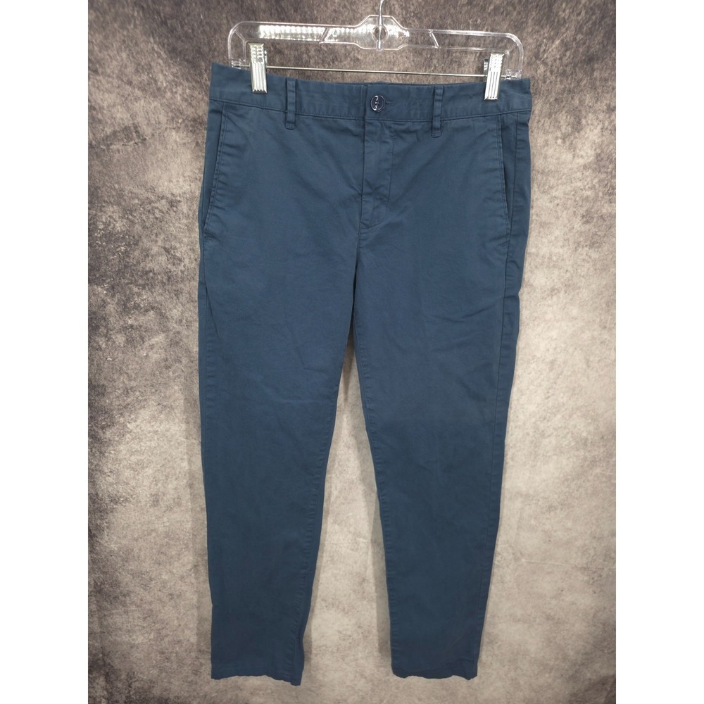 Bonobos Chino Pants Mens 30x28 Blue Tailored Fit Mid Rise Casual Tag‎ 29x32